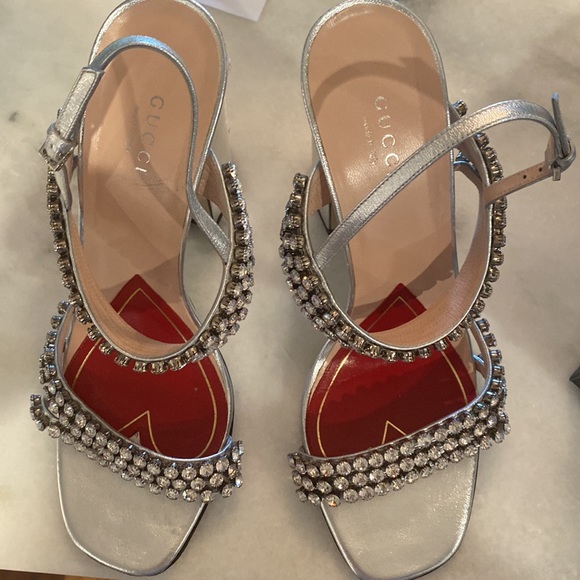 Gucci Argentine Crystal Heels - Picture 7 of 7